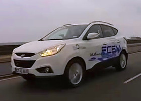 现代ix35 FCEV 燃料电池电动汽车试驾